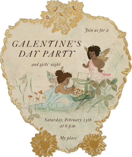 Cupid’s Club - Valentine's Day Invitation by John Derian