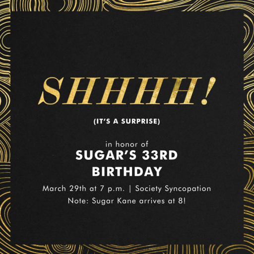 Malachite (Invitation) by Jonathan Adler