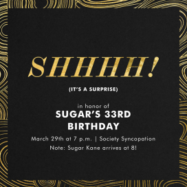 Malachite (Invitation) by Jonathan Adler