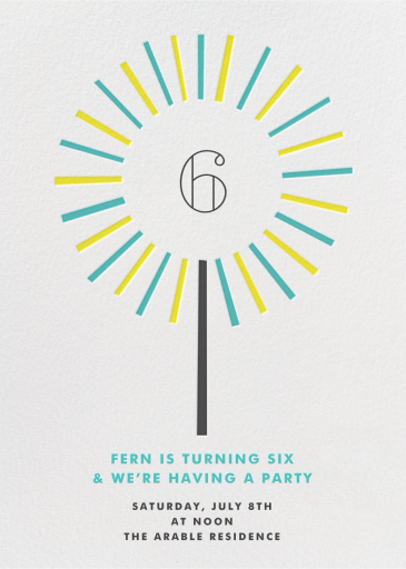 Year of the Sparkler - Birthday Invitation by Paperless Post