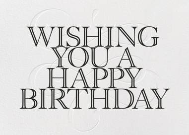Wishing You a Happy Birthday - Birthday Card by Paperless Post