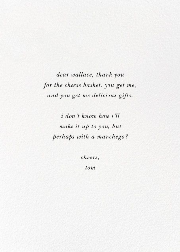 Parenthetical Thanks by kate spade new york - Back