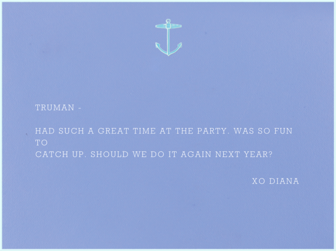 Anchor - Stationery by Paperless Post