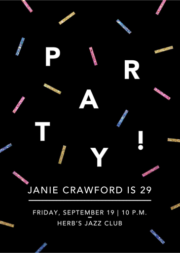 Confection - Birthday Invitation by Paperless Post