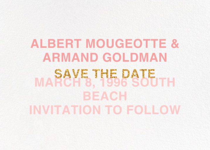 Libretto - Save the Date by Paperless Post