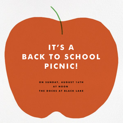 Apple in Season by The Indigo Bunting