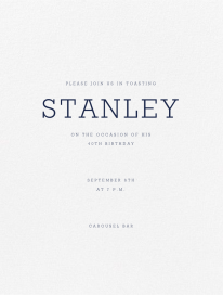 Winston - Birthday Invitation by Paperless Post