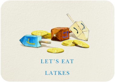 Dreidels and Gelt by Felix Doolittle