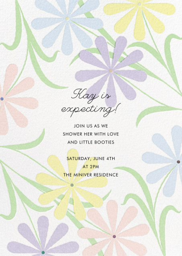 Spring Daisies - Spring Party Invitation by Paperless Post
