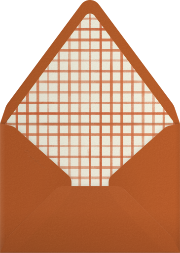Illustrated Dinner Party Invitation Envelope