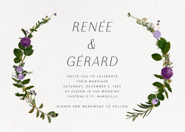 Belvoir - Wedding Invitation by Paperless Post