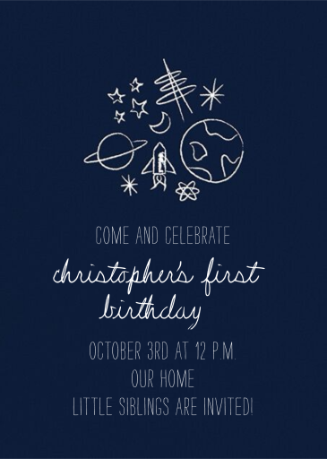 Space Bunch by Paperless Post