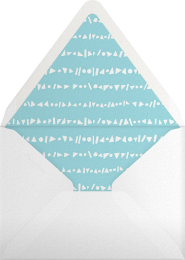 Shower Shapes - Paperless Post Envelope