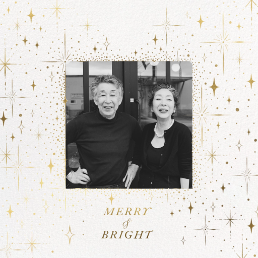 Twinkling Stars Photo - New Year's Card by Paperless Post