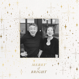 Twinkling Stars Photo - Christmas Card by Paperless Post