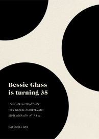 Big Spot - Birthday Invitation by kate spade new york