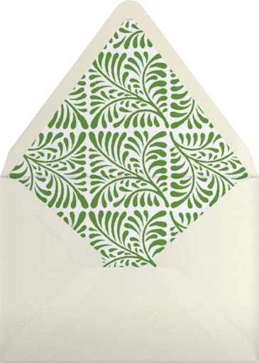 Woodblock Horizontal - Oscar de la Renta Envelope