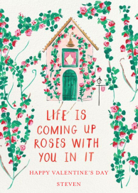 Doing Vine - Valentine's Day Card by Mr. Boddington's Studio