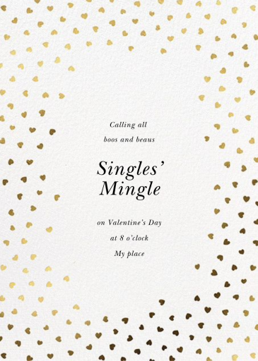 Hearts Of Mine - Valentine's Day Invitation by kate spade new york