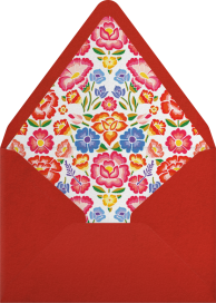 Fiesta Border - Paperless Post Envelope