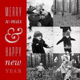 Ampersand Banner - Christmas Card by Paperless Post