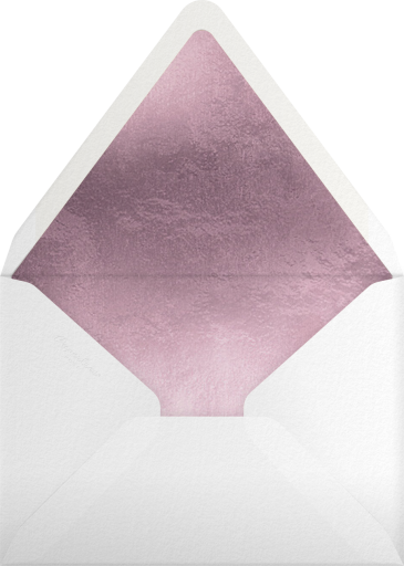 Shimmering Blooms - Paperless Post Envelope