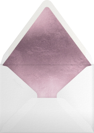 Shimmering Blooms - Paperless Post Envelope