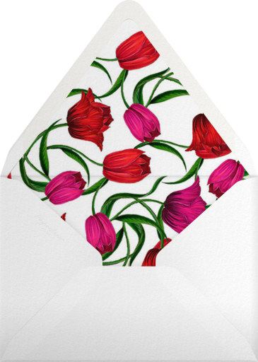 Bright Tulips - carolina-herrera Envelope