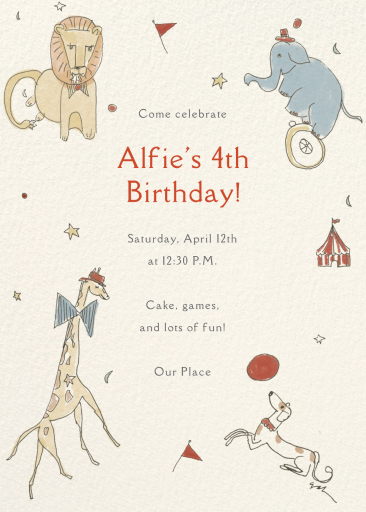 Circus Animals by Carly Kuhn