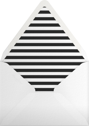 Celebration Stripe - Sugar Paper Envelope
