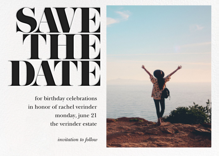 Vintage Book Save the Date (Photo) by kate spade new york