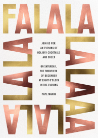 Caroling Classics by Paperless Post