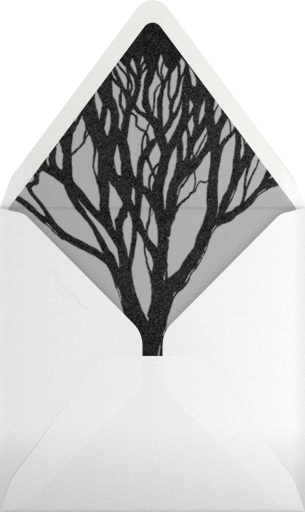 The Woods are Lovely - Paperless Post Envelope