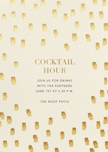 Flickering Lights - Business Invitation by Kelly Wearstler