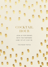 Flickering Lights - Business Invitation by Kelly Wearstler