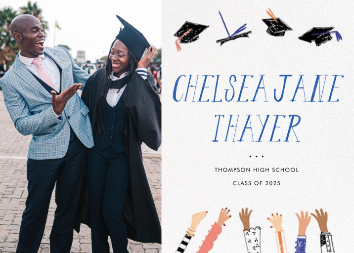 Tassels Up - Graduation Announcement by Mr. Boddington's Studio
