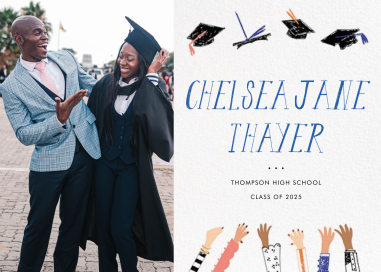 Tassels Up - Graduation Announcement by Mr. Boddington's Studio