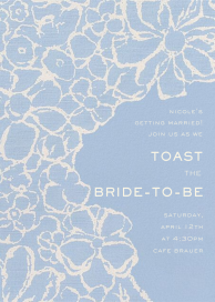 Gemma - Bridal Shower Invitation by Schumacher