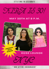 Silver Border Star Burst by Paperless Post