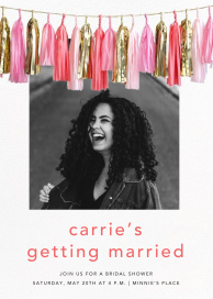 Glimmer Photo - Bridal Shower Invitation by CONFETTISYSTEM