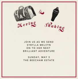 Moving and Shaking by Paperless Post