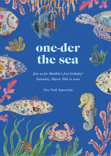 Ocean Garden by Nathalie Lété