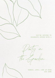 Magnolia Leaves by Paperless Post