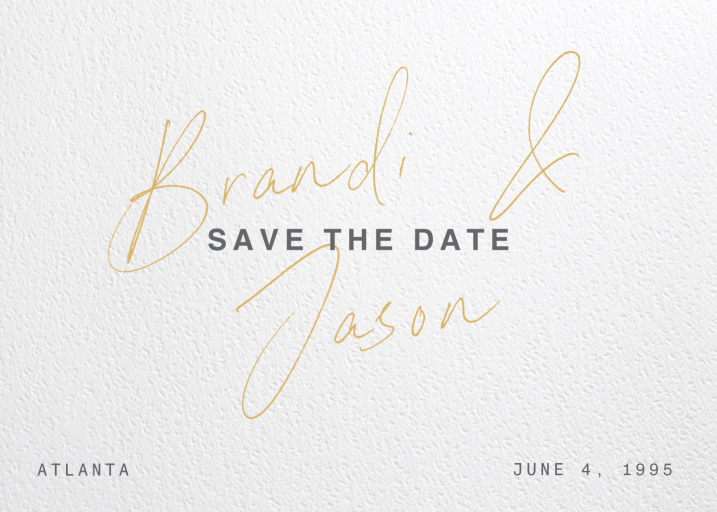 Sincerely Yours - Save the Date by Paperless Post