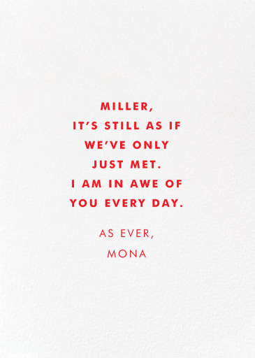 Confetti Love (Cynthia Kittler) - Love and Romance Card by Wrap - Back