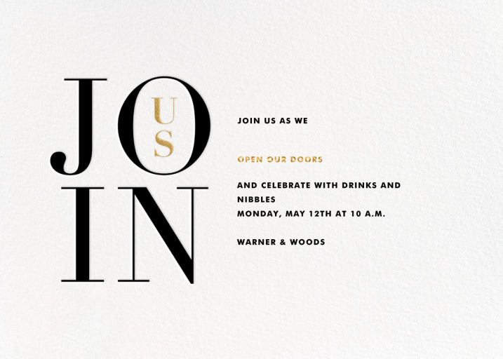 Almaviva - Launch Party Invitation by Paperless Post