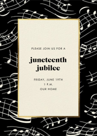 Love Notes - Juneteenth Invitation by kate spade new york