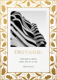 Golden Holly Tall by Paperless Post