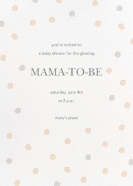 Painted Spots - Baby Shower Invitation by Sugar Paper