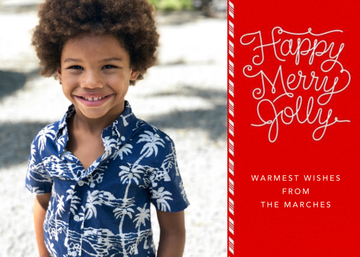 Happy Merry Jolly - Christmas Card by Paperless Post